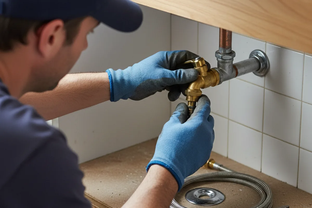 Shutoff valve and fitting work during Emergency Plumbing in Mohegan Lake